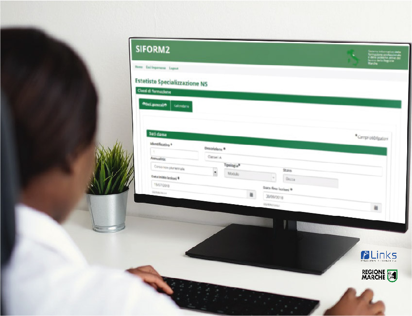 Links realizza il sistema SIFORM II per Regione Marche