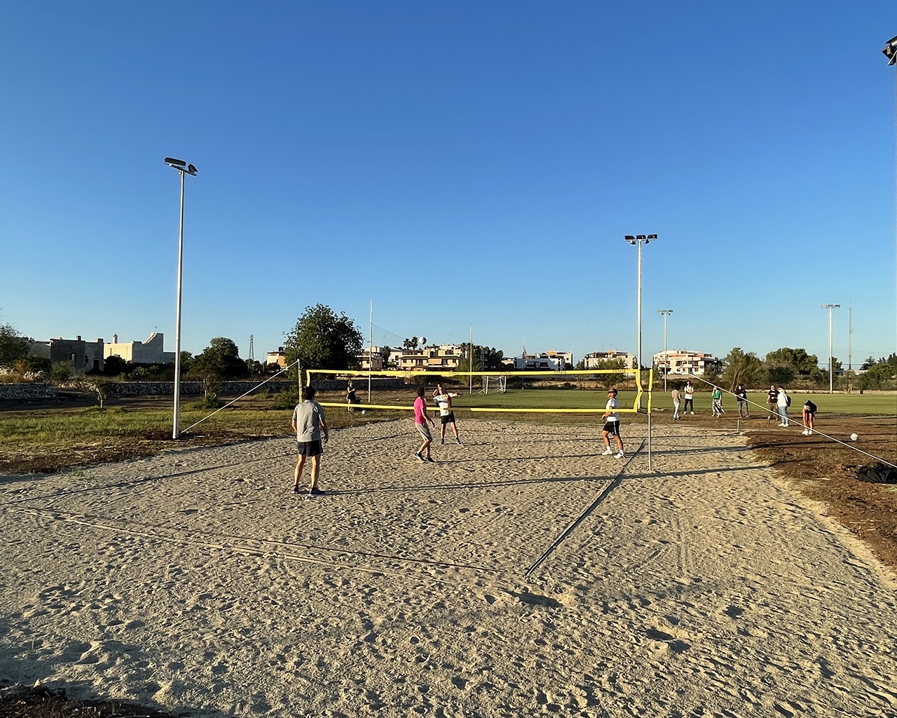 Links Campus: la prima partita di Beach Volley